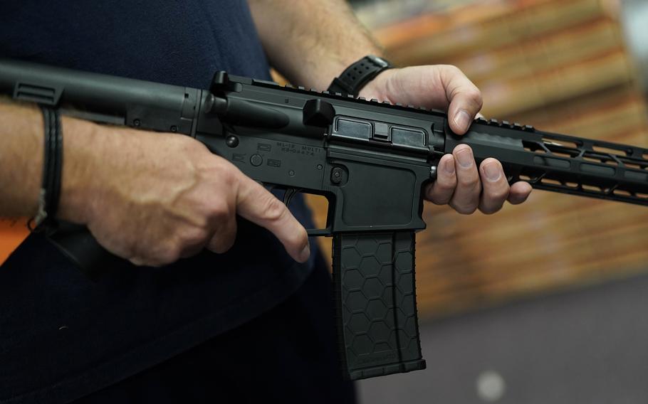 California has appealed a judge's ruling that the state's ban on assault weapons is unconstitutional. 