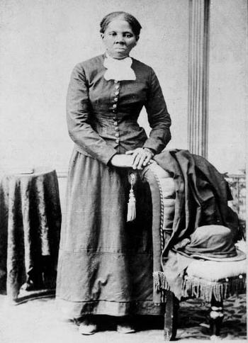 An undated, black-and-white photo shows Harriet Tubman after the Civil War. Tubman was the most famous conductor of enslaved people to freedom along the Underground Railroad.