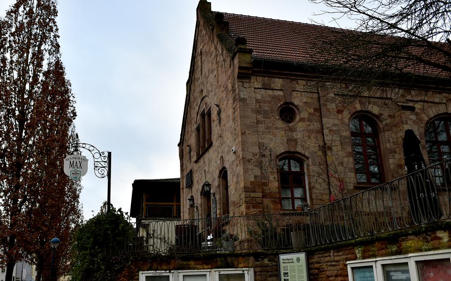 Restaurant MAX in Winnweiler, Germany, is housed in a building that was at different times a gym, a movie theater and a disco.