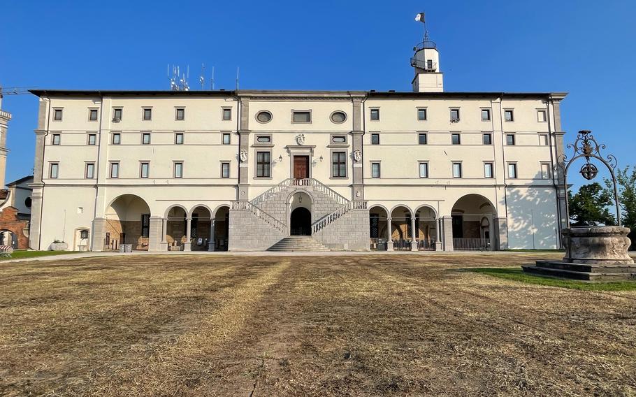 Castello di Udine was built in the 16th century atop a hill looking out over the city of Udine, which is in northeastern Italy. 