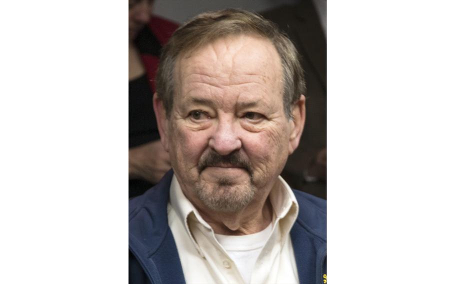 Hue battle veteran A.B. Grantham, during a visit to Stars and Stripes’ office in Washington, D.C., in January 2018.