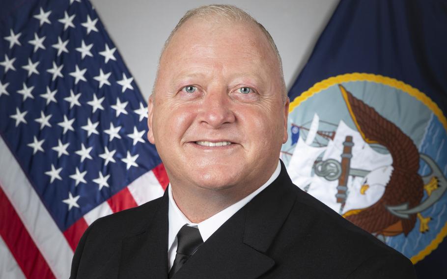A portrait of a sailor.