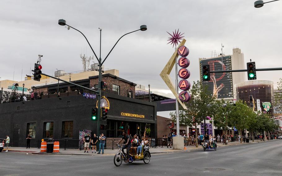 Commonwealth bar, near Fremont East in downtown Las Vegas. 