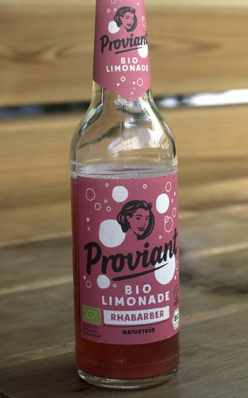 Bottled beverages at Isabella Glutenfreie Patisserie include Proviant’s rhubarb lemonade, orange lemonade and regular lemonade as well as Fritz Kola and four flavors of Ai ice tea.