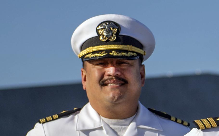 Cmdr. Peter Lesaca was relieved as commanding officer of the destroyer USS Preble, the Navy announced in a June 14, 2022, statement.