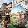 Easter markets, such as this one in the city center of Vienna, Austria, add charming atmosphere to the beauty of early spring in Europe.