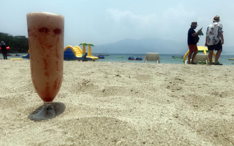 All Hands Beach, once a swimming area only for military members stationed at Naval Air Station Cubi Point, is situated between Subic Bay International Airport and Subic Container Terminal. 