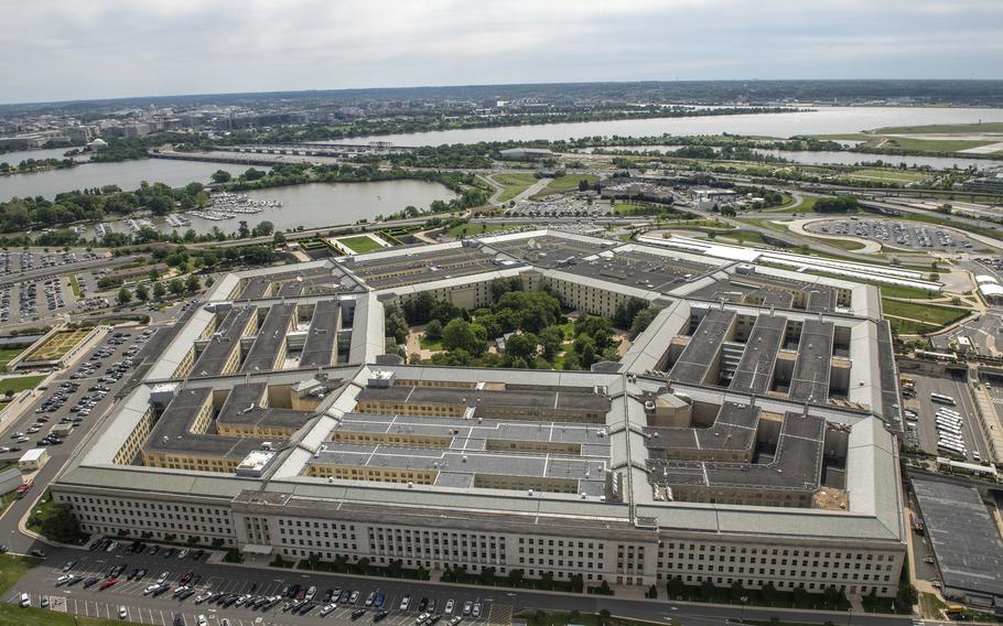 The Pentagon in Washington, D.C., on May 12, 2021. (U.S. Air Force Staff Sgt. Brittany A. Chase/Department of Defense/TNS)