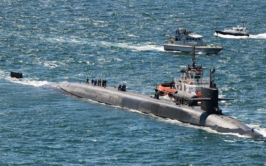 The Ohio-class submarine USS Georgia arrived in Gibraltar this week on a scheduled port visit, U.S. Navy officials said.  