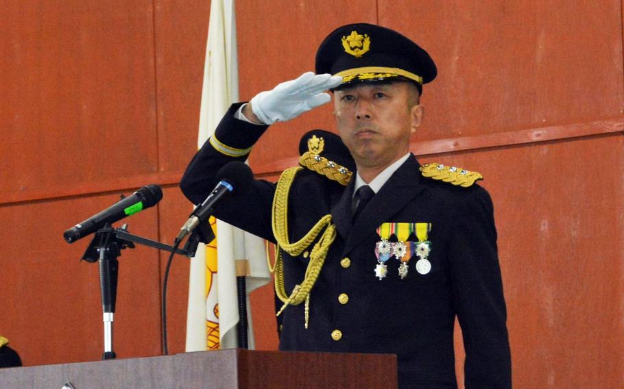 Lt. Gen. Yuichi Sakamoto, commander of the Japan Ground Self-Defense Force's 8th Division, died with nine others when a UH-60JA Black Hawk went down in the East China Sea, April 6, 2023.