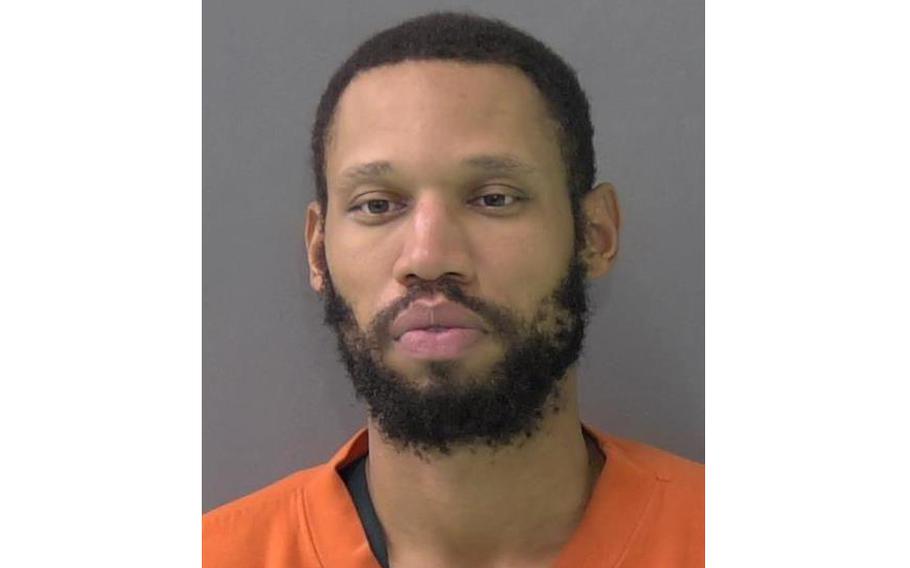 Spc. Michael Leonard Moore, 35, was arrested and charged with murder in the shooting death of his 34-year-old girlfriend. Moore, a soldier assigned to the 68th Engineer Construction Company at Fort Hood, Texas, was in Bell County Jail on Thursday with bail set at $1 million.  