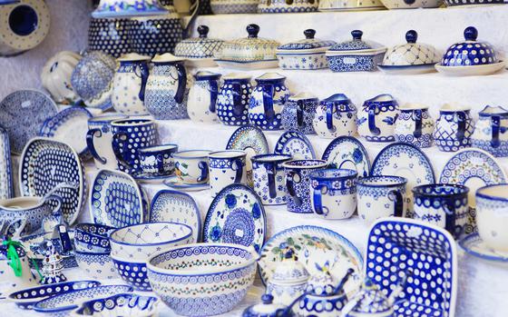 RTT Travel Ramstein offers an Eastern European adventure tour July 8-Aug. 5 that includes an opportunity to buy Polish pottery. 