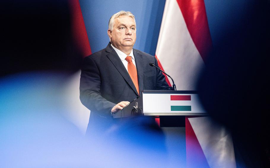 Hungary Prime Minister Viktor Orban. 