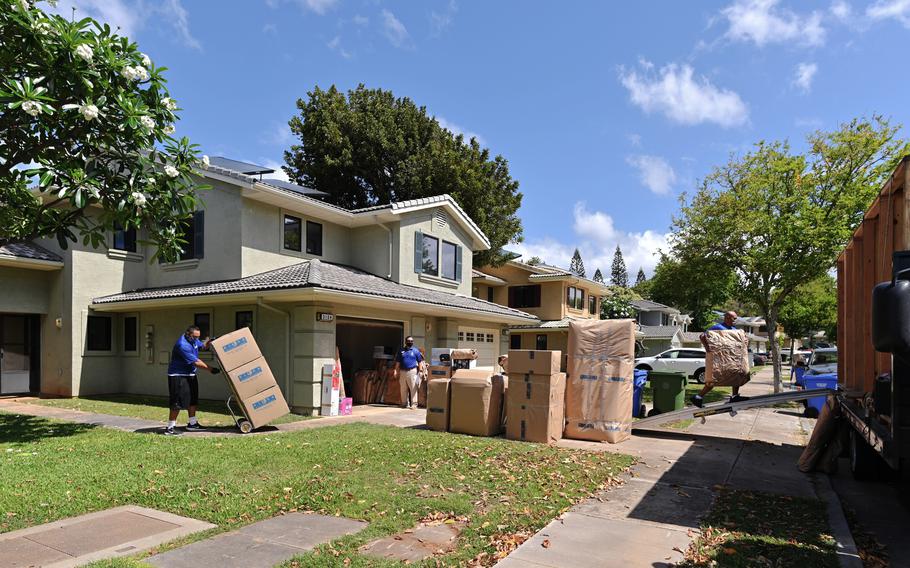 The Military Family Advisory Network has recommended the Pentagon review how frequently military families are required to move because of the financial strain that it can put on troops.