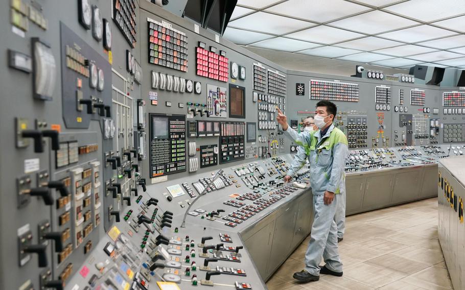 The central control room of Unit 5 in the LNG fired power plant at the the Jera Co. Anegasaki Power Station in Ichihara, Japan, on Dec. 16, 2021. 