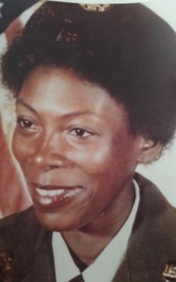 A headshot of Johnson in uniform.
