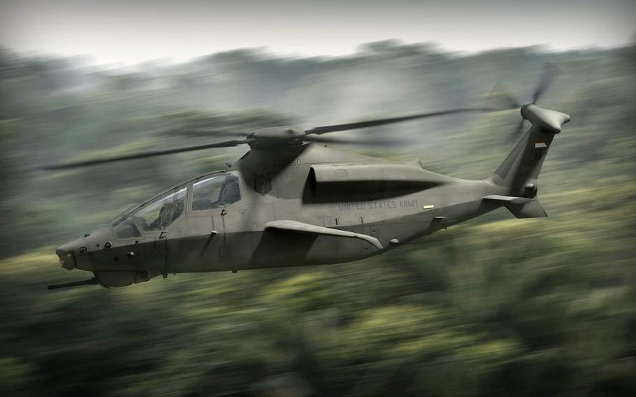The Army's Future Attack and Reconnaissance Aircraft initiative, which includes the Bell 360 Invictus, is being dropped, according to a Feb. 8, 2024, statement by Chief of Staff Gen. Randy George.