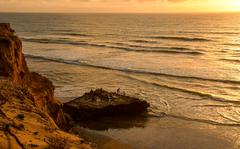Torrey Pines State Natural Reserve, a popular hiking spot in northern San Diego, overlooks Torrey Pines State Beach. Its features include dramatic rock and earth formations and wide ocean views. On the beach there's surfing and tide-pooling. (Christopher Reynolds/Los Angeles Times/TNS)