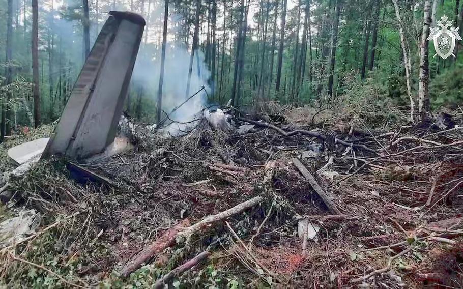 A plane crash