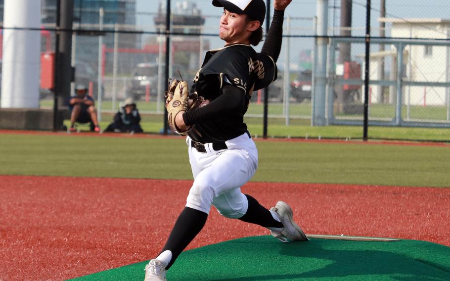 ASIJ right-hander Toby Halloran was named the DI baseball tournament MVP.