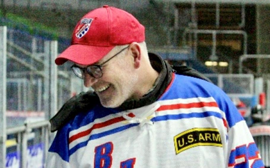 When he arrived at Grafenowoehr Training Area in 2009, author and Army veteran Brad Huestis started a base hockey team that he coached and played on for a decade. 