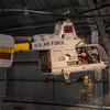 The HH-43B on display established seven world records in 1961-1962 for helicopters in its class for rate of climb, altitude, and distance traveled. 