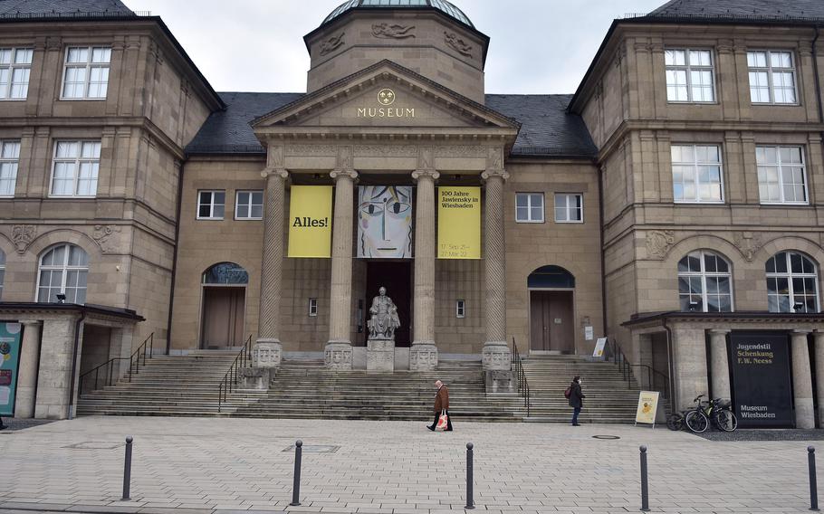  Museum Wiesbaden has plenty to see over the course of a day. An exhibit on gems, minerals and crystals will be on display through March 13.