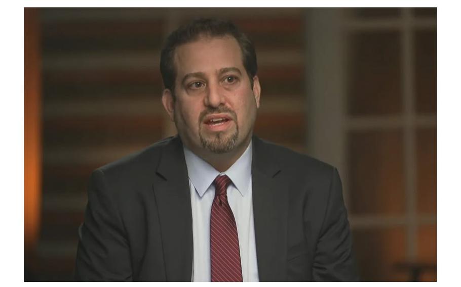 Oren Segal, vice president of the Anti-Defamation League, as seen in a video interview.