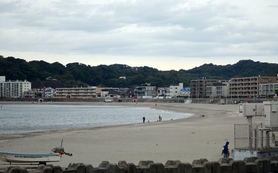Zushi, a popular beach resort town, is often frequented by sailors and other Americans living in Yokosuka due to its proximity to the naval base. 