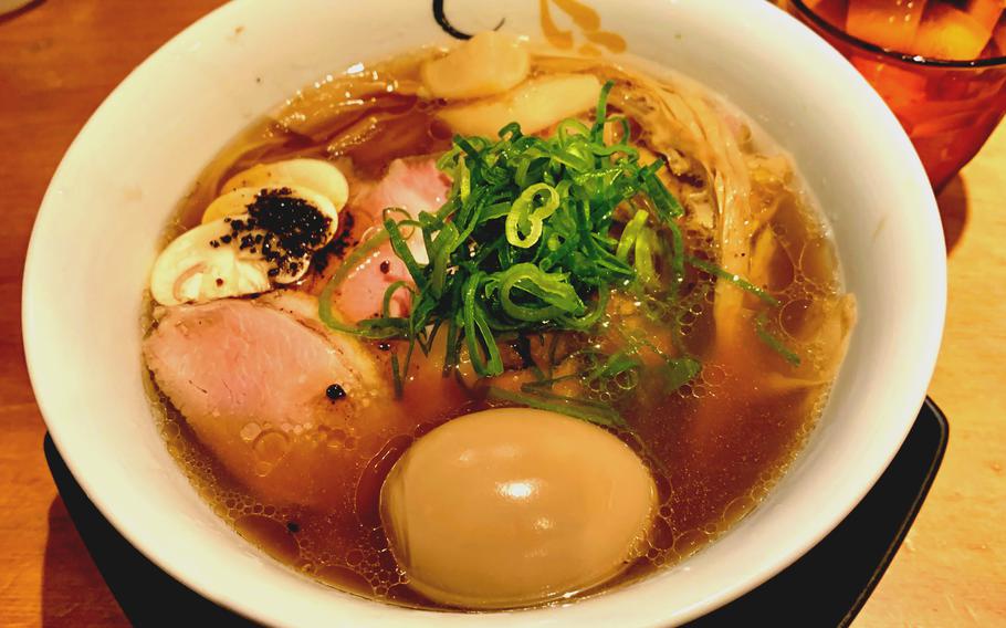 The ramen at Soba House Konjiki Hototogisu earned a Michelin star in 2018.