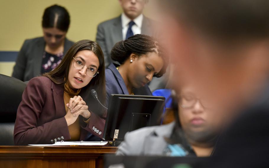 Rep. Alexandria Ocasio-Cortez, D-N.Y., has pushed to remove federal barriers that scientists said made it harder to study the therapeutic effects of psychedelics.