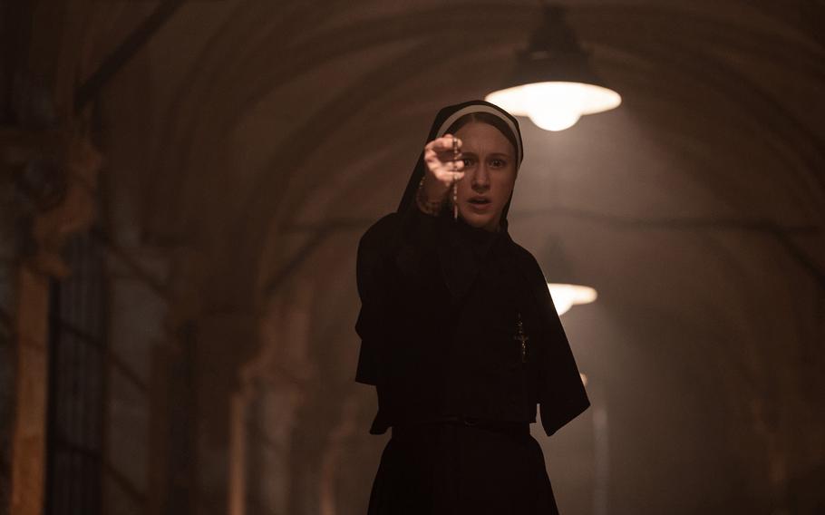Taissa Farmiga stars in “The Nun II,” which is currently playing in select AAFES theaters.