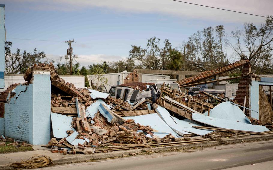 Flooding and storm damage after Hurricane Ian ravaged Fort Myers, Fla.