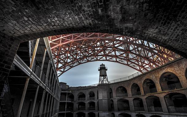 Fort Point National Historic Site at the Golden Gate Bridge in San Francisco. (Dreamstime/TNS)