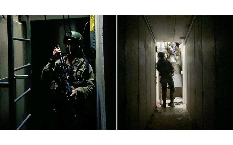 Israeli soldiers simulate close-quarters combat in terrorist tunnels. Gaza officials accused Israel of endangering lives in its raid of Nasser Hospital in Khan Younis and turning it into a “military barracks,” while Israel described a “precise and targeted” operation to take out Hamas fighters operating in and around the complex and to search for hostages.