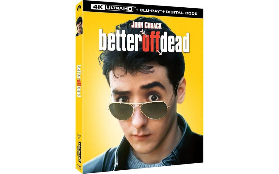 “Better Off Dead” 40th anniversary Blu-ray cover.
