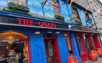 Exterior of the The Quays pub in Galway