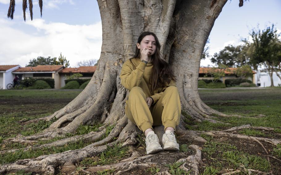 Agam Goldstein Almog was kidnapped from her home at Kibbutz Kfar Aza in southern Israel during the Hamas-led attack on Oct. 7. She was released in November after spending 51 days in captivity.