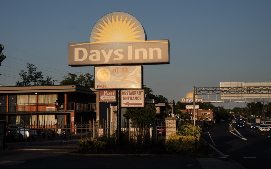 For families who arrive in D.C. and want to stay in the area, "home" has often become a hotel such as Days Inn.