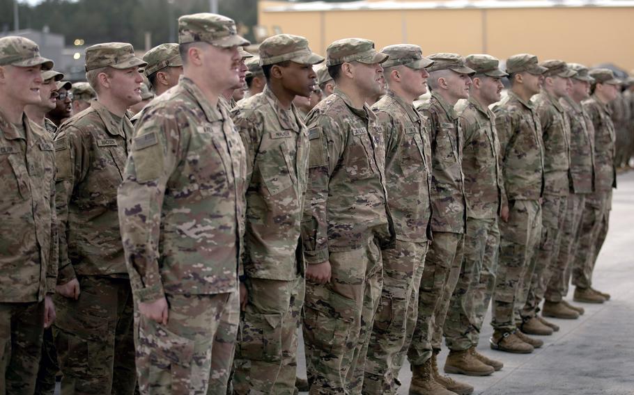 U.S. soldiers from 2nd Armored Brigade Combat Team, 1st Armored Division