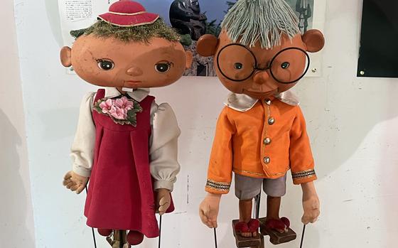 The Fukasawa Tiny Museum preserves the gnome-like carvings created by sculptor Akimitsu Tomonaga for “The Tale of Purinpurin,” a Japanese TV show.  