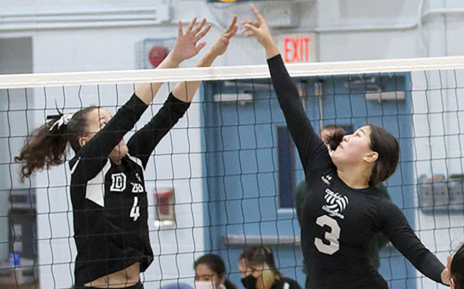 Daegu's Izzy Thurman and Osan's Angela Serrano are among players returning to DODEA-Korea girls volleyball teams that are veteran-heavy.