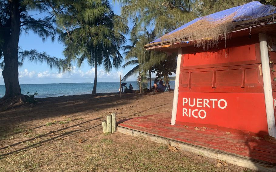 Seven Seas Beach in Fajardo, Puerto Rico. The Balneario La Monserrate, known as Luquillo Beach, as well as Seven Seas Beach in Fajardo, weren’t officially open the days we visited. But we simply followed the stream of beachgoers slipping through the fence. 