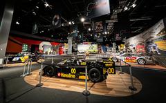 The Ringwerk vehicle exhibit hall in Nuerburg, Germany, Jan 15. 2022. The motorsport museum features a changing collection of race and classic sports cars and motorcycles, ranging from Formula 1 to rally vehicles. 
