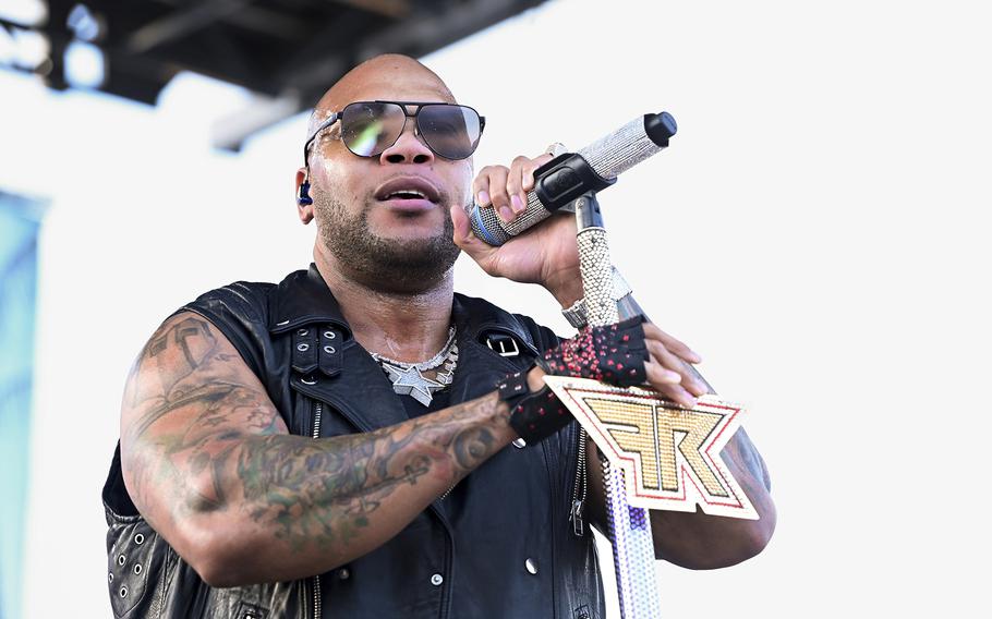 Flo Rida is scheduled to perform on London on Oct. 14.