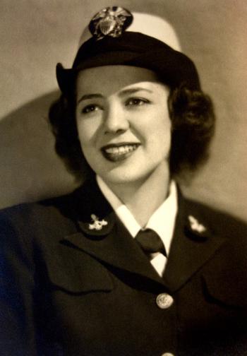 Enigma code breaker Julia Parsons enlisted with the WAVES unit of the U.S. Navy in 1943. 