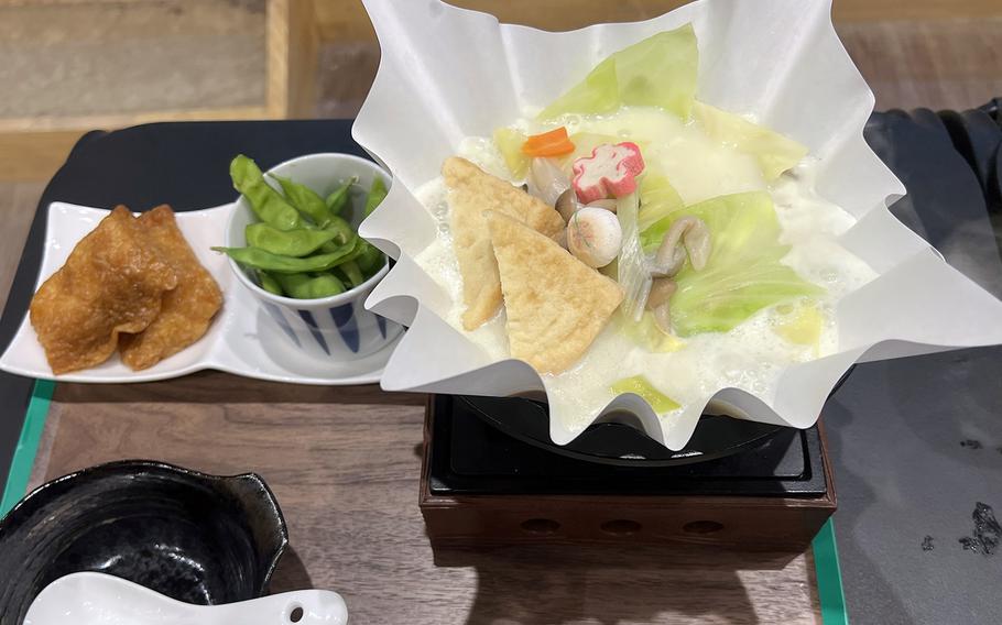 Chankonabe is a Japanese stew commonly eaten by sumo wrestlers. 