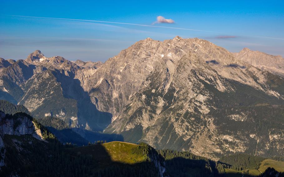 Get outdoors with other members of the military community through tours offered on base. Pictured: The Watzmann peak, Germany's third-highest, in the Bavarian Alps south of the village of Berchtesgaden.