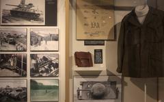 An exhibit at the 10th Mountain Division and Fort Drum Museum.