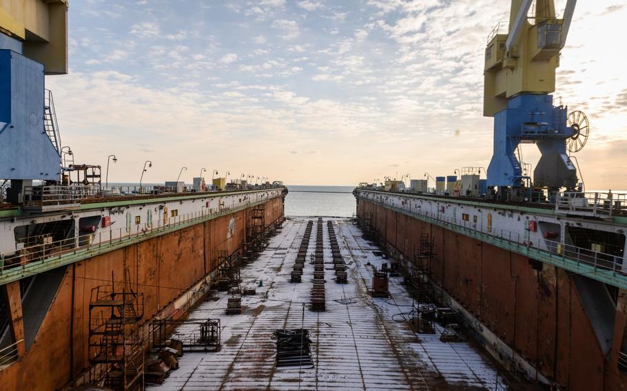 Mariupol’s ship repair business once sold almost exclusively to Russian clients. 